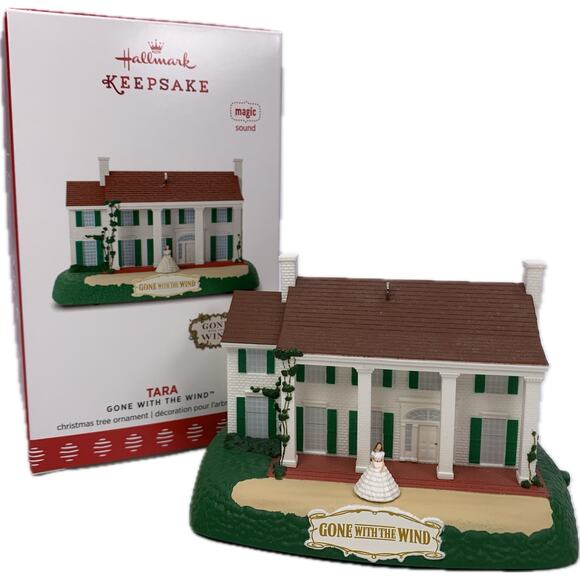 Hallmark TARA Magic Keepsake Ornament 2017‎ Gone With The Wind Sound - Picture 1 of 11
